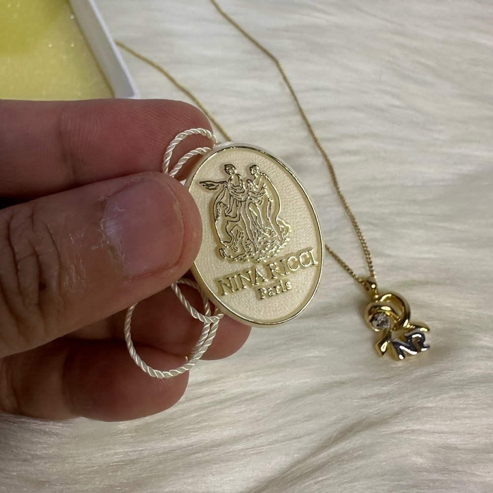 NINA RICCI logo necklace - Picture 12 of 14